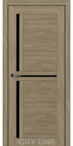 Межкомнатные двери CityLine Express FLORUS korfad-express-florus-artvud-sepiya-oscar-collection-s-cernym-steklom